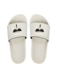 Karl Lagerfeld - KARL LAGERFELD Klapki Kondo Maxi KL80805A Biały. Kolor: biały #5