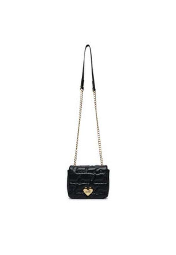 Love Moschino - LOVE MOSCHINO Torebka JC4127PP1LLJ0000 Czarny. Kolor: czarny. Materiał: skórzane