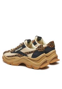 Steve Madden Sneakersy Zoomz-L SM11003503 Brązowy. Kolor: brązowy. Materiał: materiał