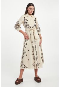 Marella - Sukienka lniana Banda MARELLA. Materiał: len #1