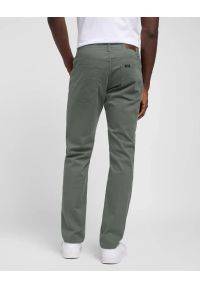 Lee - MESKIE SPODNIE MATERIALOWE LEE STRAIGHT FIT MVP OLIVE GROVE 112349250 #2