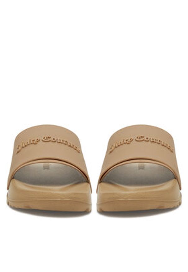 Juicy Couture Klapki PJC2 Beżowy. Kolor: beżowy. Materiał: syntetyk
