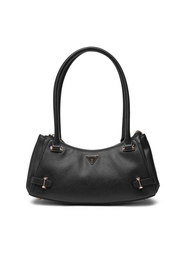 Guess Torebka Rosalba HWZG96 57170 Czarny. Kolor: czarny. Materiał: skórzane