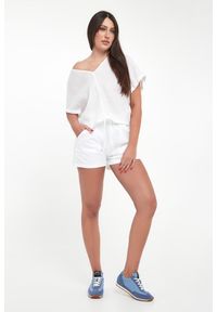 Ecoalf - Bluzka damska lniana Dora ECOALF. Materiał: len #4