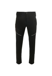 MEN'S REPUBLIC - Spodnie męskie Athl DPT Angoon – czarne, 4 kieszenie. Kolor: czarny. Sezon: lato. Sport: outdoor, turystyka piesza #1