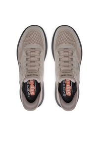 skechers - Skechers Sneakersy Bounder 2.0 232459 Brązowy. Kolor: brązowy #2