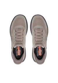 skechers - Skechers Sneakersy Bounder 2.0 232459 Brązowy. Kolor: brązowy