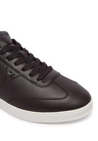 Emporio Armani Sneakersy EM003062 AF20004 U6030 Brązowy ciemny. Kolor: brązowy. Materiał: skóra #3