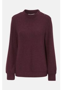 Cellbes - Komfortowy sweter. Okazja: na co dzień. Kolor: czerwony. Materiał: prążkowany. Długość rękawa: długi rękaw. Długość: długie. Styl: casual #4