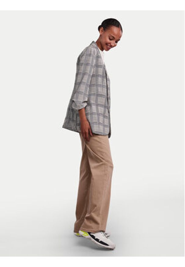 Pieces Marynarka Bosella 17126850 Czarny Regular Fit. Kolor: czarny. Materiał: syntetyk