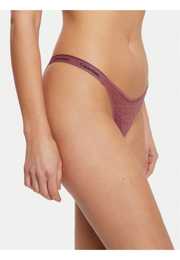 Calvin Klein Underwear Komplet 5 par fig brazylijskich 000QD5252E Kolorowy. Materiał: syntetyk. Wzór: kolorowy