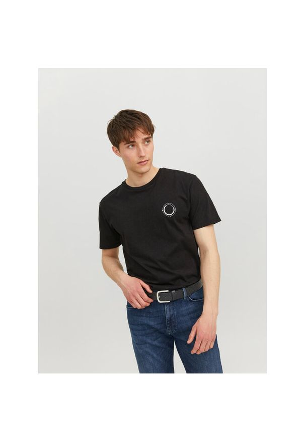 Jack & Jones - Pasek Męski Jack&Jones. Kolor: czarny