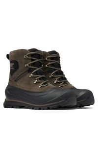 sorel - Sorel Śniegowce Buxton™ Lace Wp 2084901245 Brązowy. Kolor: brązowy. Materiał: skóra, zamsz