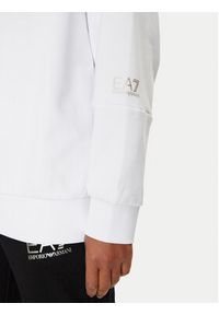 EA7 Emporio Armani Bluza 3DTM02 TJSYZ 0101 Biały Regular Fit. Kolor: biały. Materiał: bawełna #3