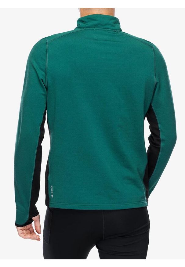 Bluza bez kaptura męska Smartwool Active Fleece 1/2 Zip. Typ kołnierza: bez kaptura. Kolor: zielony