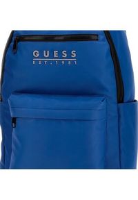 Guess Plecak Nola HMVENE P3306 Granatowy. Kolor: niebieski. Materiał: materiał