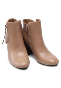 Jenny Fairy Botki WYL2729-1 Beżowy. Kolor: beżowy. Materiał: skóra #7