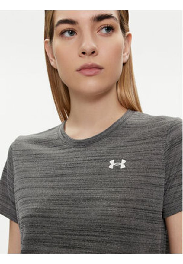 Under Armour Koszulka techniczna Tech Tiger Ssc 1384222-001 Czarny Loose Fit. Kolor: czarny. Materiał: syntetyk
