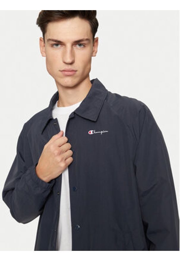 Champion Kurtka przejściowa S03744 Czarny Custom Fit. Kolor: czarny. Materiał: syntetyk