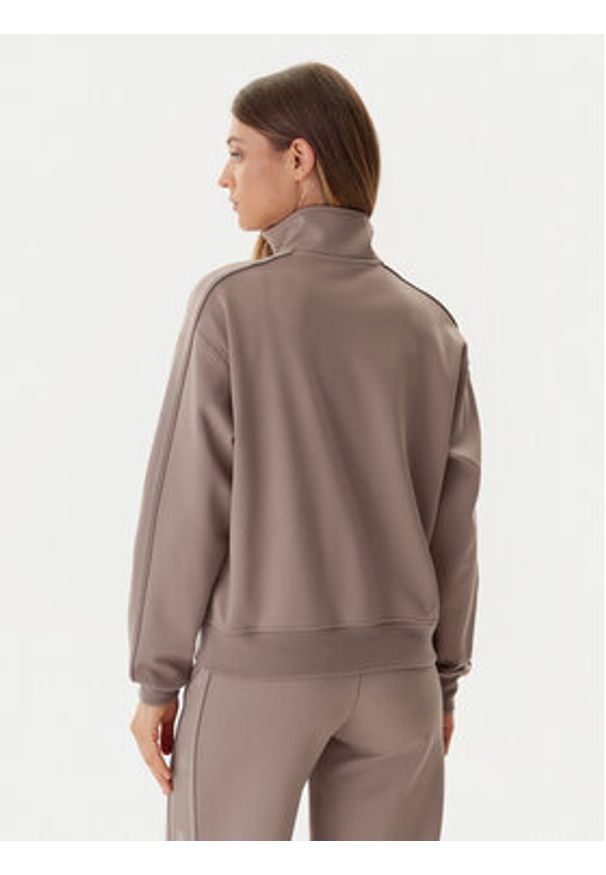 Guess Bluza V5BQ15 KCX22 Beżowy Regular Fit. Kolor: beżowy. Materiał: syntetyk