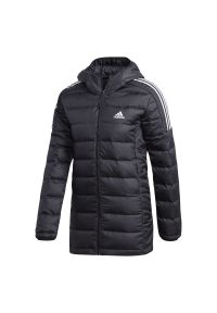 Reebok - Ciepła i lekka damska kurtka zimowa ADIDAS parka. Materiał: poliester, puch, syntetyk. Długość: długie. Sezon: zima #1