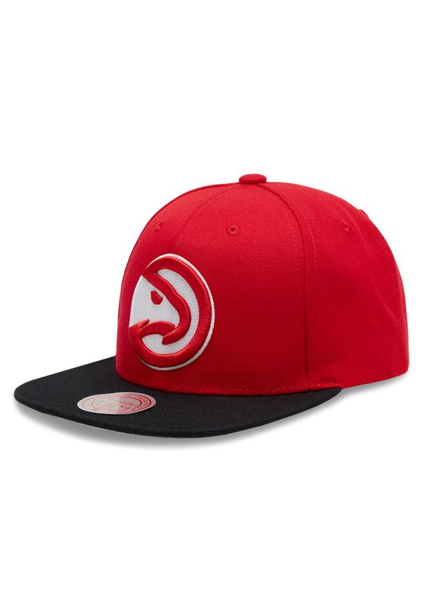 Czapka z daszkiem Mitchell & Ness. Kolor: czerwony