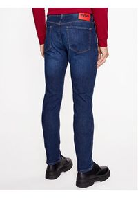 Hugo Jeansy 50493701 Granatowy Slim Fit. Kolor: niebieski