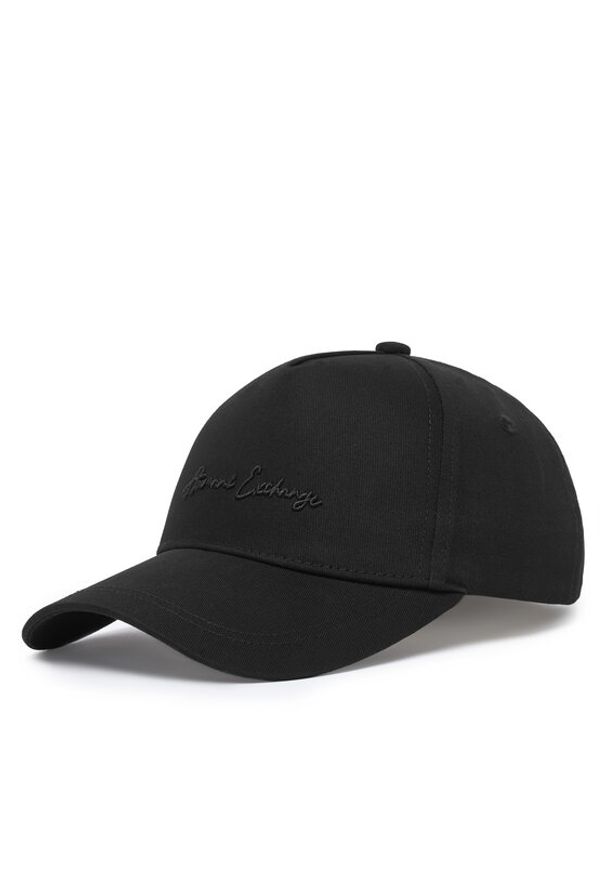Armani Exchange Czapka z daszkiem XW000956 AF13848 UC001 Czarny. Kolor: czarny. Materiał: bawełna