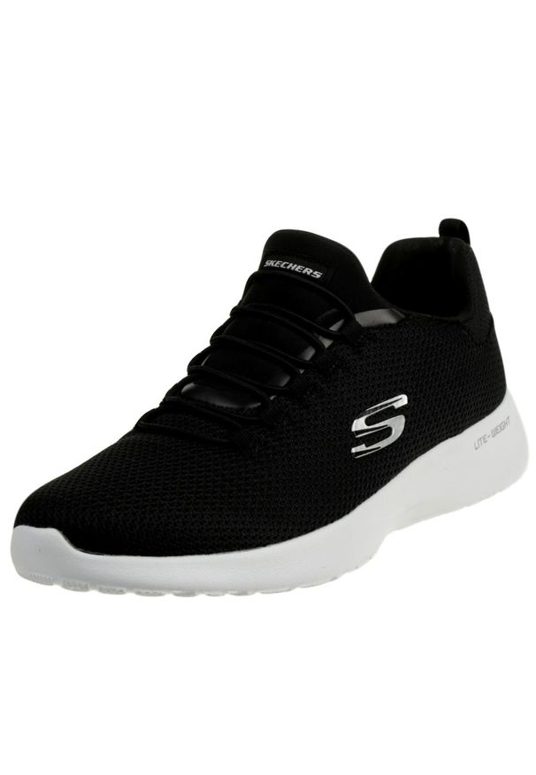 skechers - Buty Dynamight Rozmiar 40 Czarny - 58360-BKW. Zapięcie: bez zapięcia. Kolor: czarny. Materiał: syntetyk, materiał. Szerokość cholewki: normalna. Sport: turystyka piesza