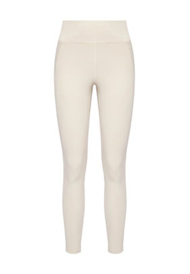 Reebok Legginsy Reebok X Ewa Chodakowska RK25313CCW Beżowy Slim Fit. Kolor: beżowy. Materiał: syntetyk
