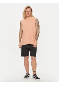 Only & Sons Tank top Fred 22025300 Koralowy Relaxed Fit. Kolor: pomarańczowy. Materiał: bawełna