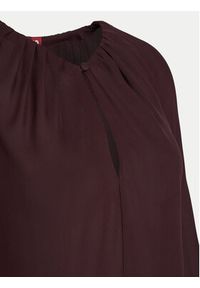 STAUD Bluzka Fabian R24F1106SG Bordowy Regular Fit. Kolor: czerwony. Materiał: jedwab #5