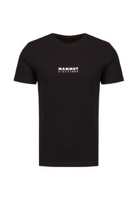 Mammut - T-shirt MAMMUT MAMMUT LOGO. Okazja: na co dzień. Materiał: bawełna. Wzór: ze splotem, nadruk, napisy. Styl: casual #1