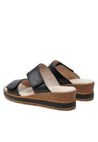 Caprice Klapki 9-27250-42 Czarny. Kolor: czarny. Materiał: skóra #6