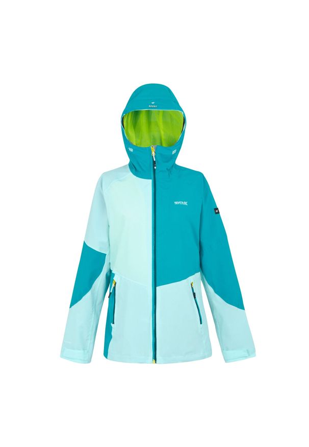 Regatta - Kurtka Wodoodporna Damska Raddick II. Kolor: niebieski. Sport: turystyka piesza