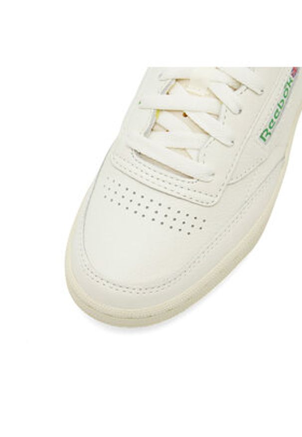 Reebok Sneakersy Club C 85 Vintage 100007797 Écru. Materiał: skóra. Model: Reebok Club