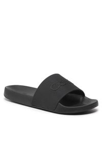 Calvin Klein Klapki Pool Slide Rubber HM0HM00636 Czarny. Kolor: czarny #1