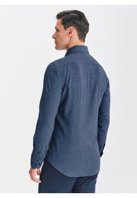 Pako Lorente - PAKO LORENTE – Bawełniana koszula w drobną pepitkę. Materiał: bawełna. Długość rękawa: długi rękaw. Długość: długie #6