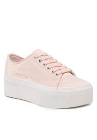 Sneakersy Calvin Klein Jeans. Kolor: różowy #1