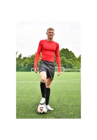 Dżersej z długim rękawem Precision Essential Baselayer. Kolor: czerwony. Materiał: jersey. Długość rękawa: długi rękaw. Długość: długie