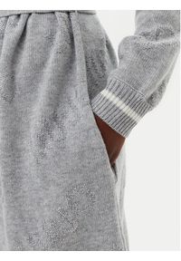 Liu Jo Sport Kardigan TF4216 MS55L Szary Regular Fit. Kolor: szary. Materiał: syntetyk. Styl: sportowy #4