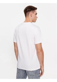 Guess T-Shirt M4RI29 J1314 Biały Slim Fit. Kolor: biały. Materiał: bawełna #5