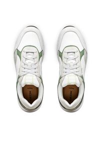 Geox Sneakersy U Branthon U65LCB 0EK11 C1ZD3 Biały. Kolor: biały. Materiał: materiał #4
