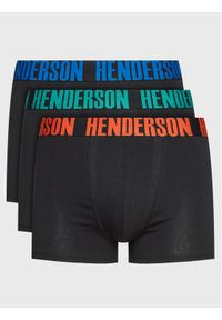 Komplet 3 par bokserek Henderson. Kolor: czarny. Materiał: bawełna #1