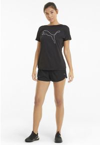 Puma - Damskie szorty treningowe Performance Woven 3" PUMA Black. Kolor: czarny. Sport: fitness