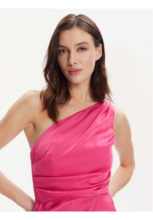 Marella Sukienka koktajlowa Tunisi 2413221262 Różowy Slim Fit. Kolor: różowy. Materiał: syntetyk. Styl: wizytowy