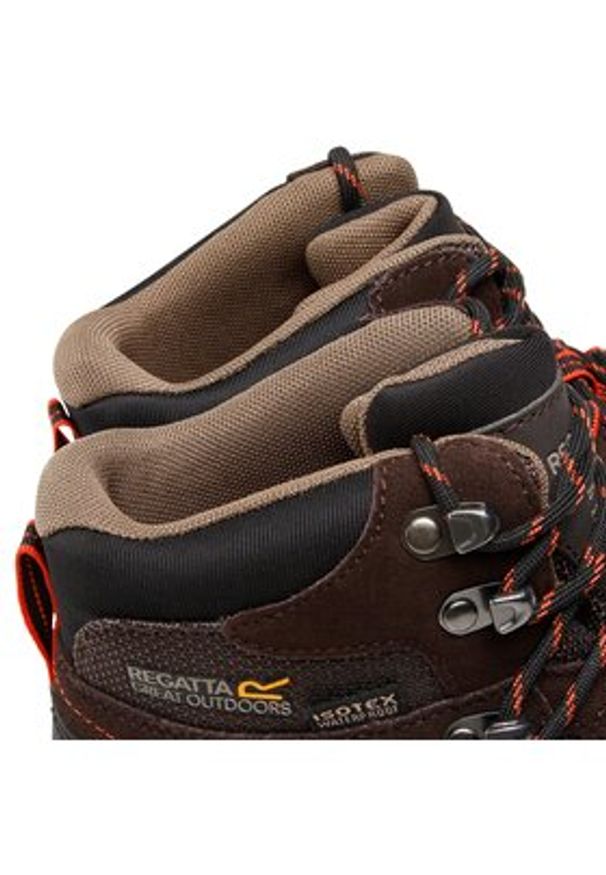 Regatta Trekkingi Samaris Suede RMF575 Brązowy. Kolor: brązowy. Materiał: skóra, zamsz. Sport: turystyka piesza