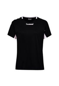 Koszulka sportowa z krótkim rękawem damska Hummel Core Team Jersey Woman S/S. Kolor: czarny. Materiał: jersey. Długość rękawa: krótki rękaw. Długość: krótkie #1