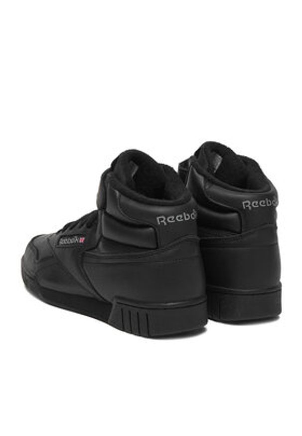 Reebok Sneakersy EO-EX-O-FIT HI 100000109 Czarny. Kolor: czarny. Materiał: syntetyk, skóra