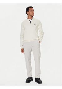 BOSS Sweter K_Hydro QZ-1 50541953 Biały Regular Fit. Kolor: biały. Materiał: bawełna #4